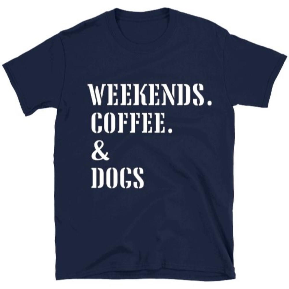 Navy tee